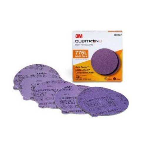 3M Cubitron II Stikit Disc 775L 87430 Multi Pack 5 in x NH - Image 4