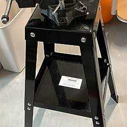 Universal 4 Legs Bench Grinder Buffer Vise Stand w/ Tool Tray Grinder Stand - Image 3