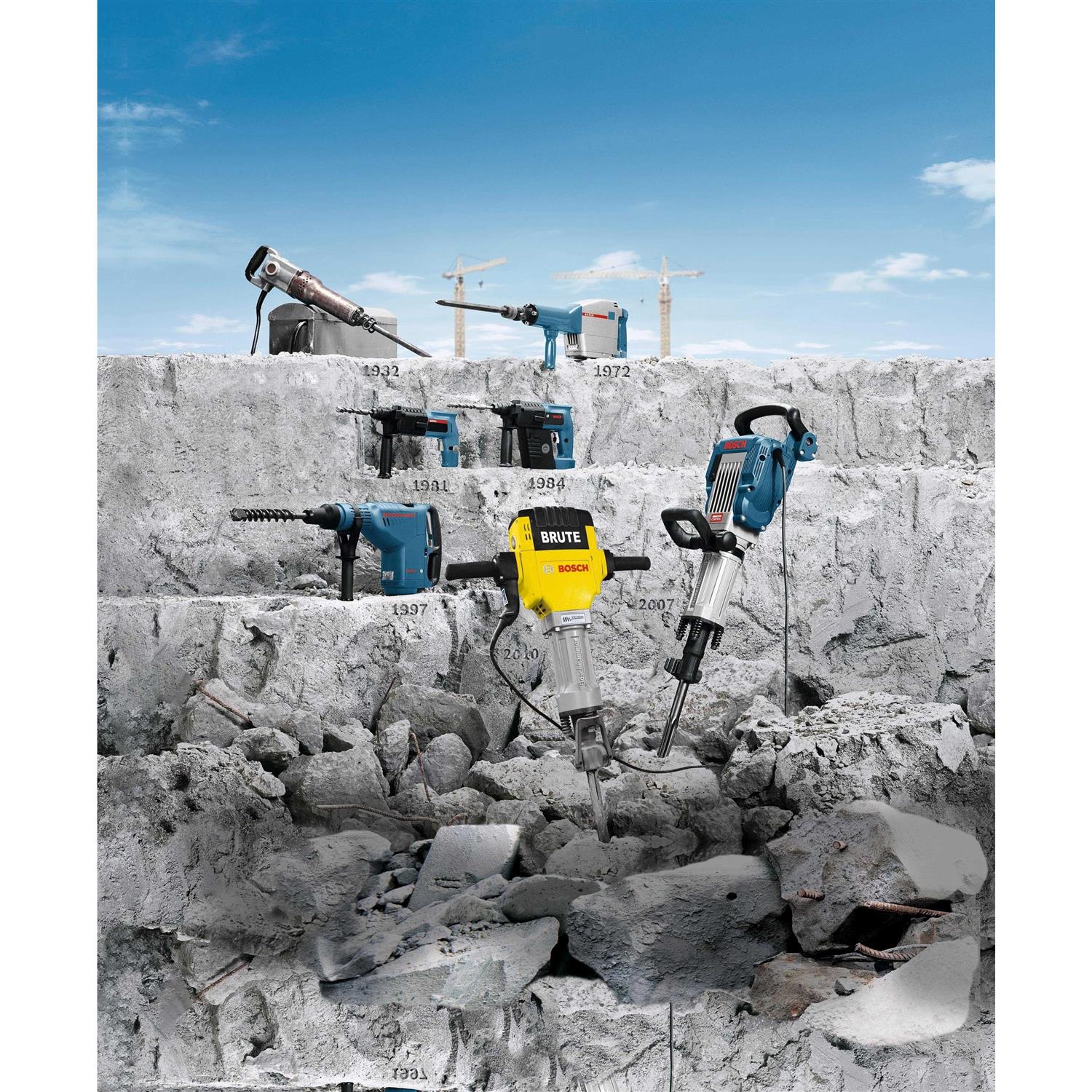 Bosch HS2161 Hex Moil Point Breaker Hammer - Image 3