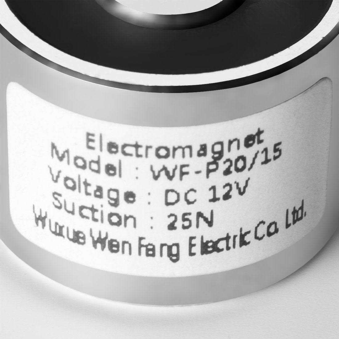 uxcell 12V DC 25N Electric Lifting Magnet Electromagnet Solenoid Lift Holding - Image 5