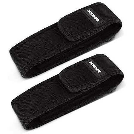 XTAR 2-Pack Flashlight Pouch Holster Holder for 5.9-8.2 Flash Light Compatible with FENIX UC30 UC35 E35 Surefire G2X 6P 6PX E2L UltraFire 501B 502B - Image 5