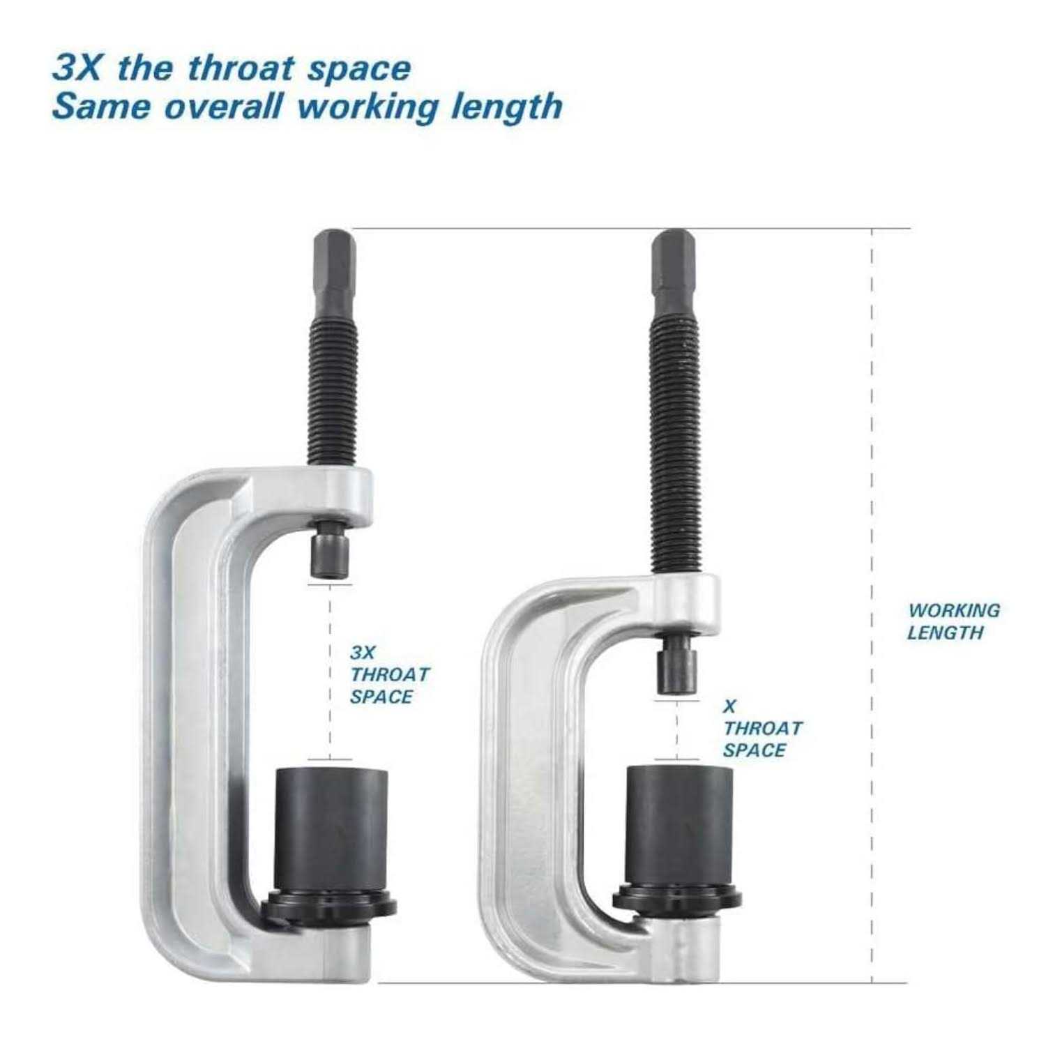 Astro Pneumatic 78100 Goliath Ball Joint XL C Frame Press - Image 3