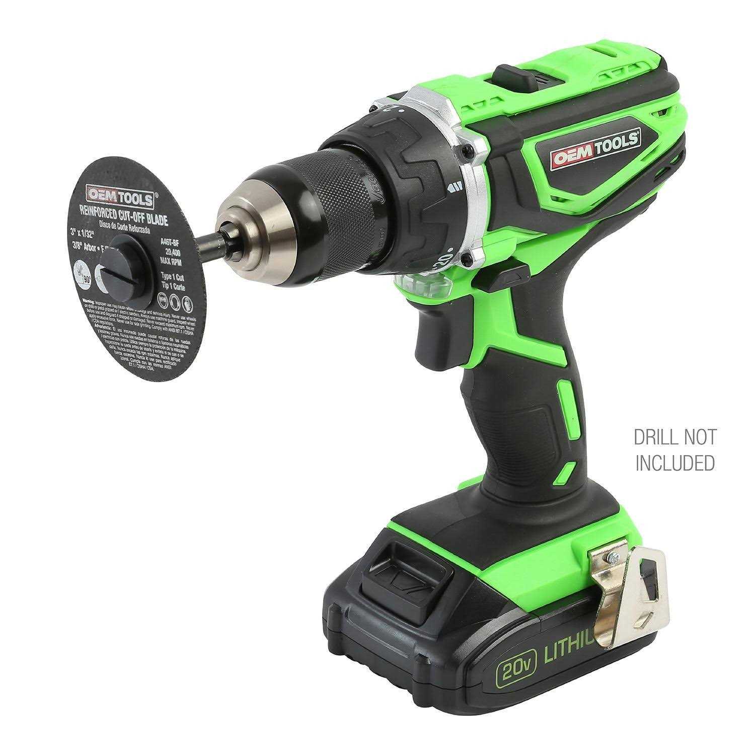 OEMTOOLS 26524 5 Piece Cut Off Wheel Set with Mandrel - Image 4