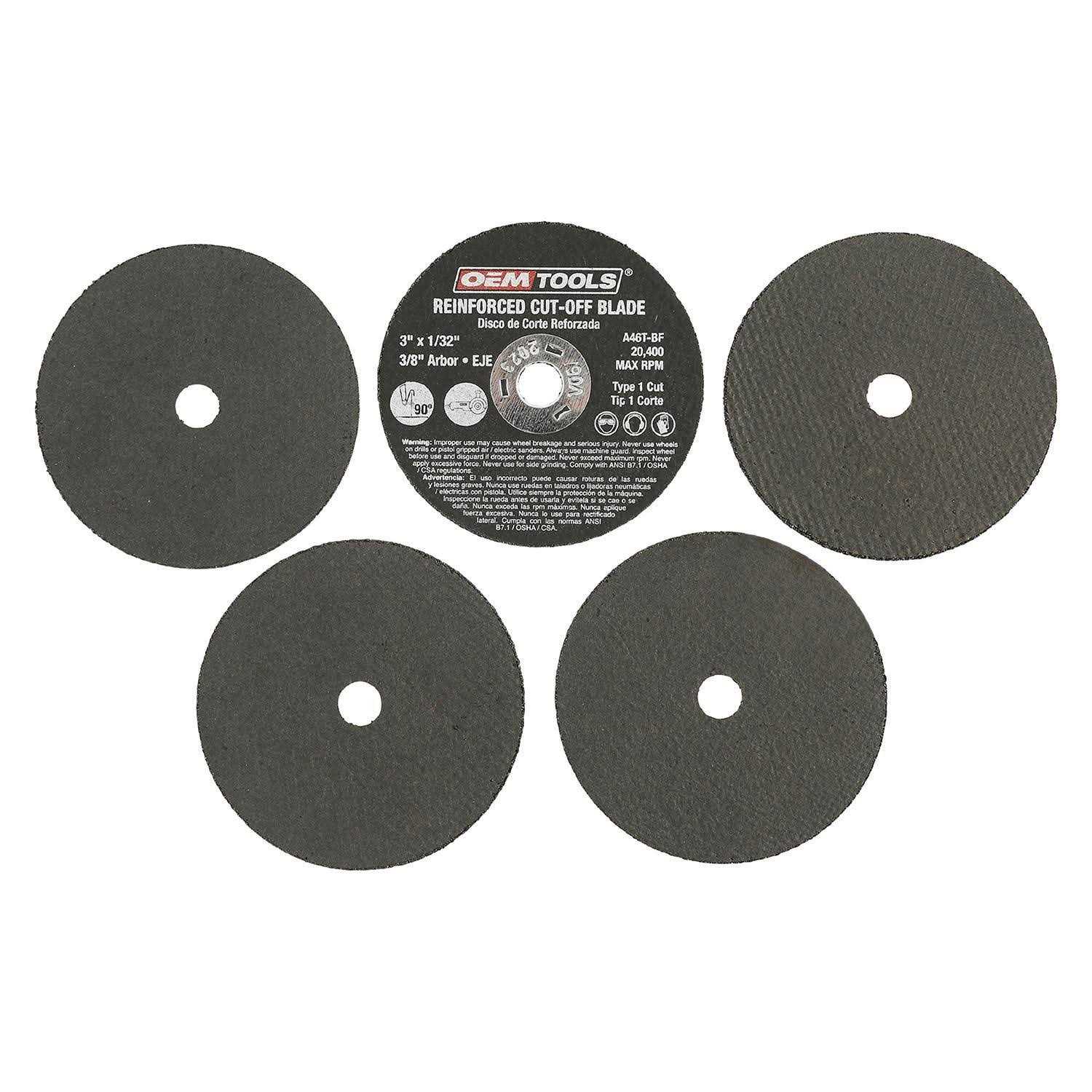 OEMTOOLS 26524 5 Piece Cut Off Wheel Set with Mandrel - Image 5