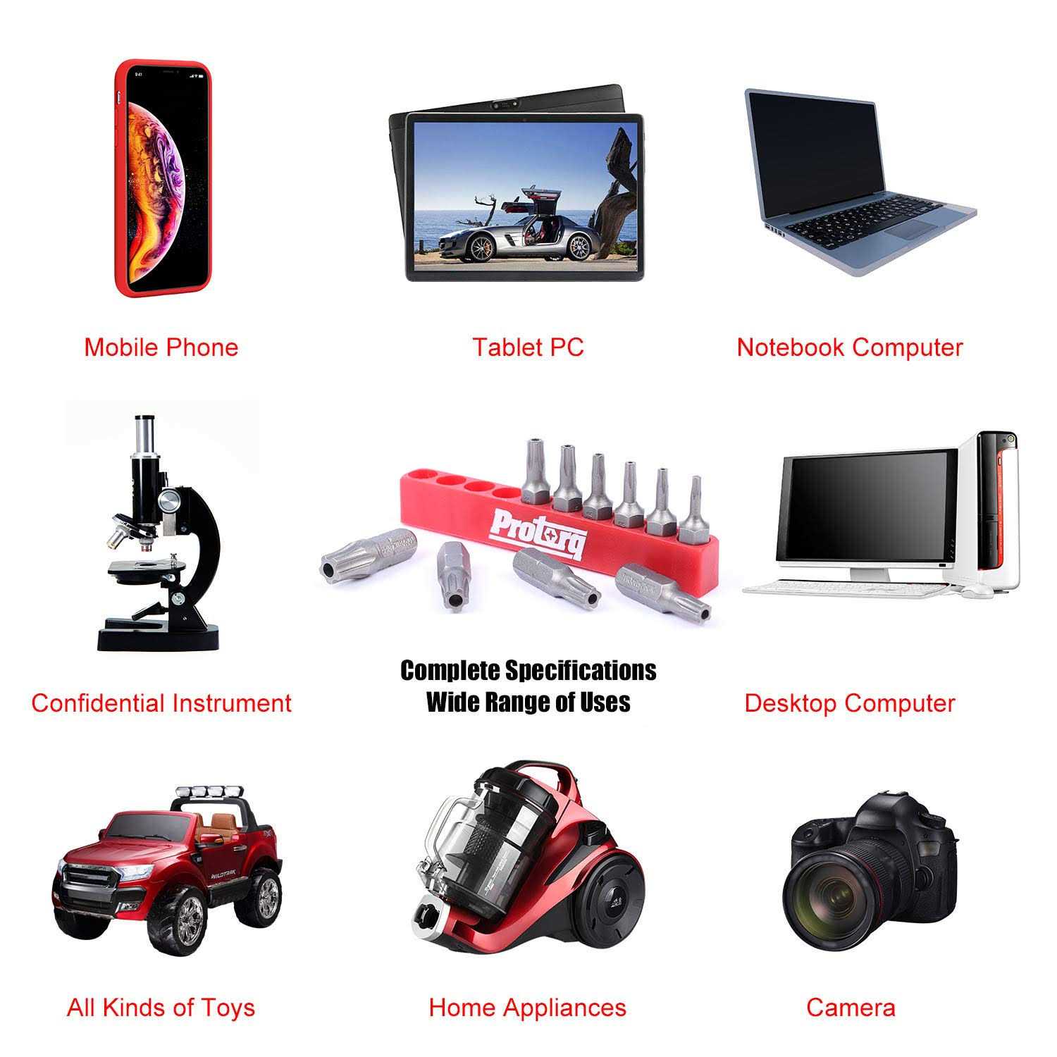 Protorq Torx Plus IPR Torx Plus 5-Point Tamper-Proof Security Bits - Image 3