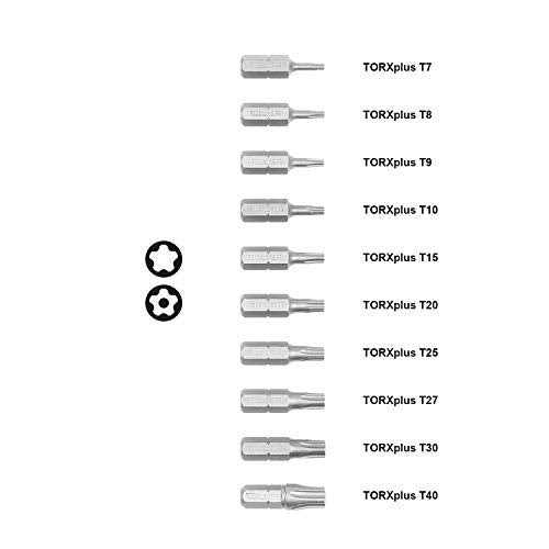 Protorq Torx Plus IPR Torx Plus 5-Point Tamper-Proof Security Bits - Image 4