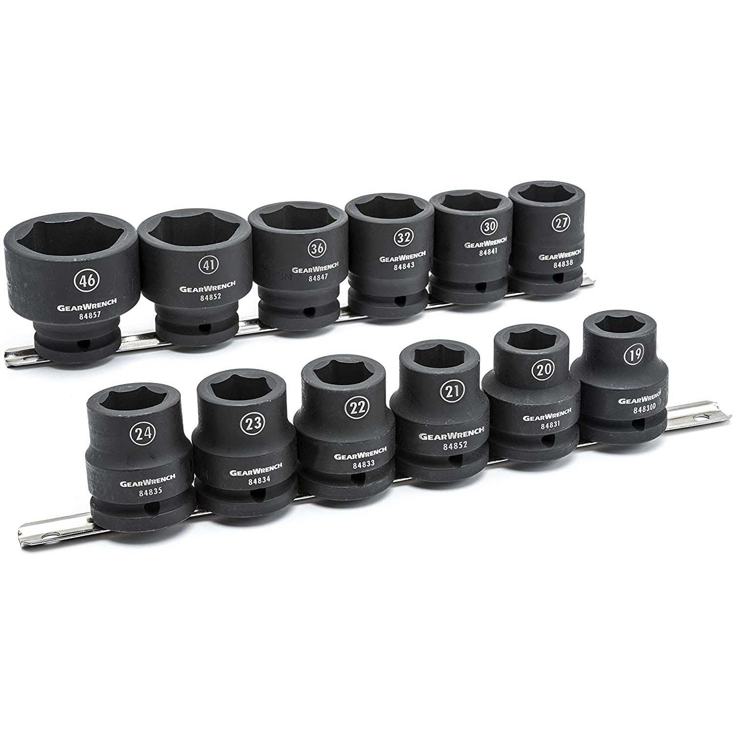 GearWrench 84924N 10 Pc. 3/8 Drive 6 Point Deep Universal Impact Metric Socket Set - Image 4