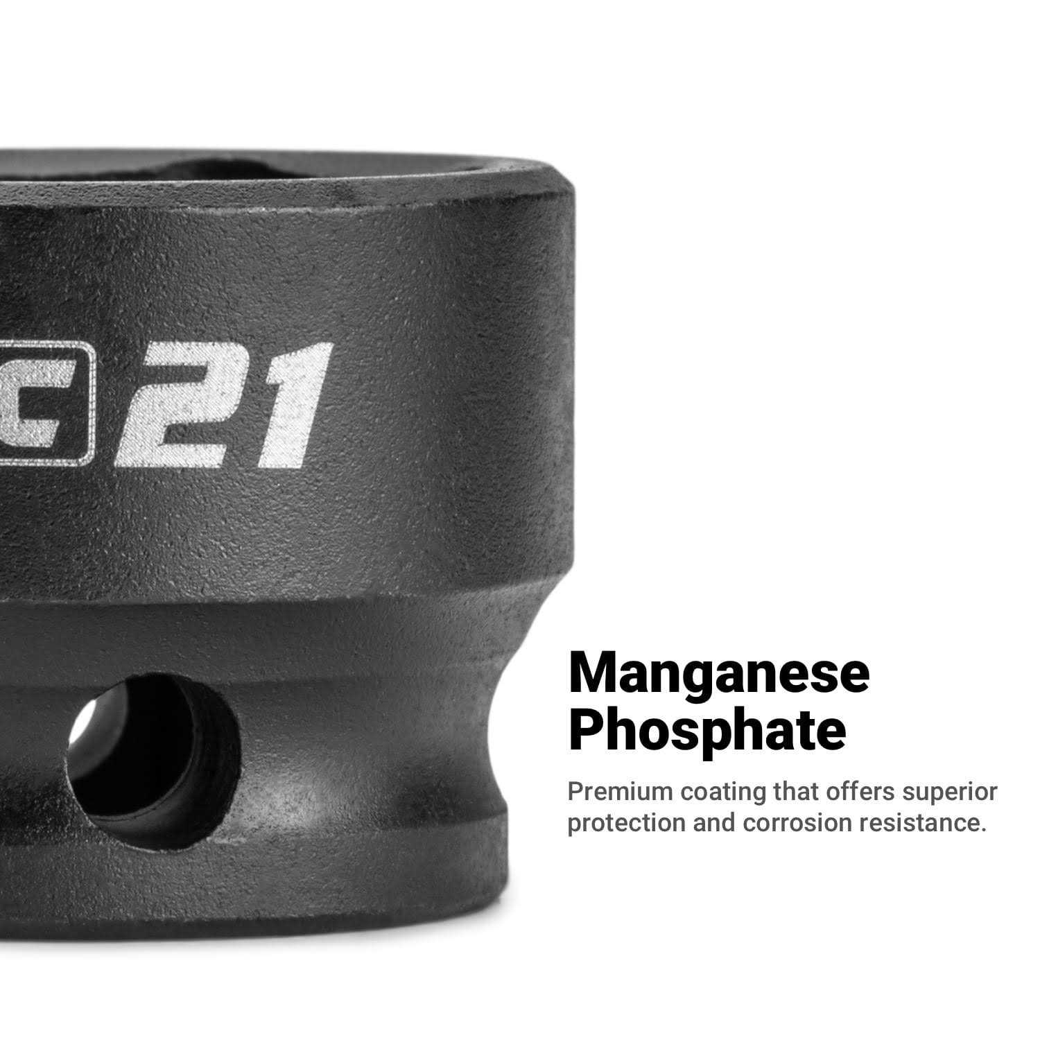 Capri Tools Stubby Impact Socket - Image 3