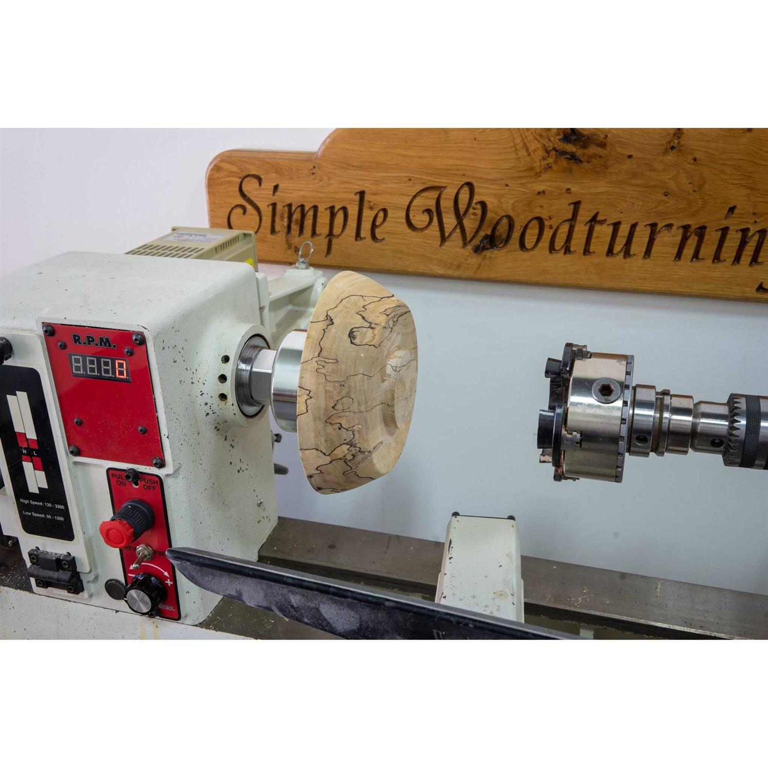 Simple Woodturning Tools Vacuum Chuck for Bowl and Vessel Finishing on Woodturning Lathe - Image 4