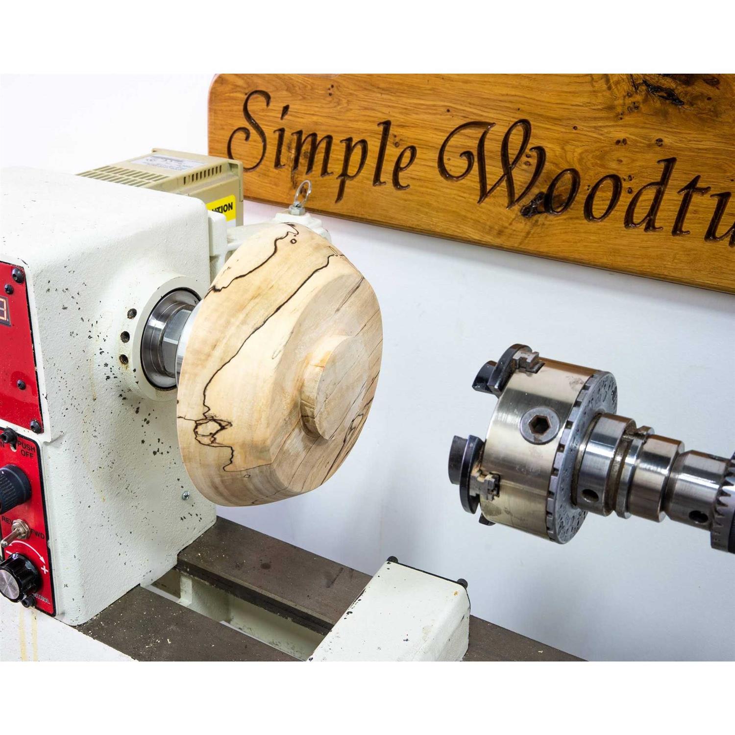 Simple Woodturning Tools Vacuum Chuck for Bowl and Vessel Finishing on Woodturning Lathe - Image 5