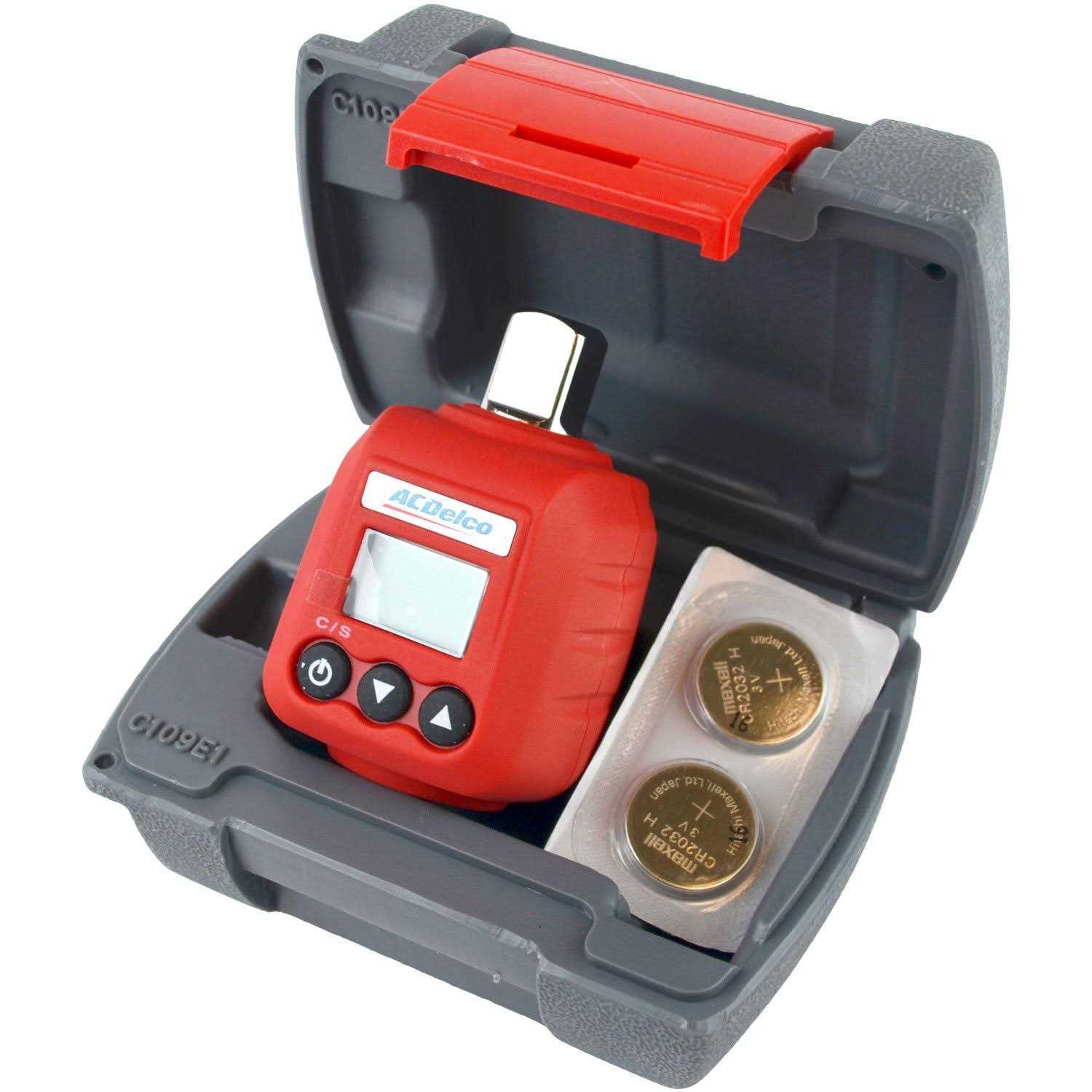 ACDelco ARM602-3 3/8” Heavy Duty Digital Torque Adapter with Buzzer and LED Flash Notification – ISO 6789 Standards - Image 3