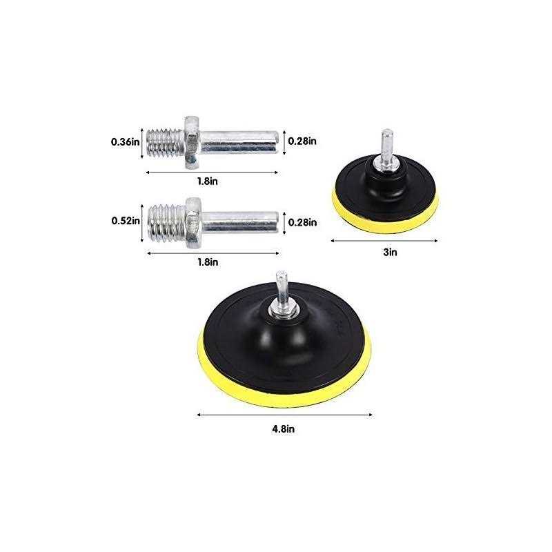 Benavvy 39pcs Drill Polishing Pad Kit 2 In 1 Car Foam Drill - Image 5
