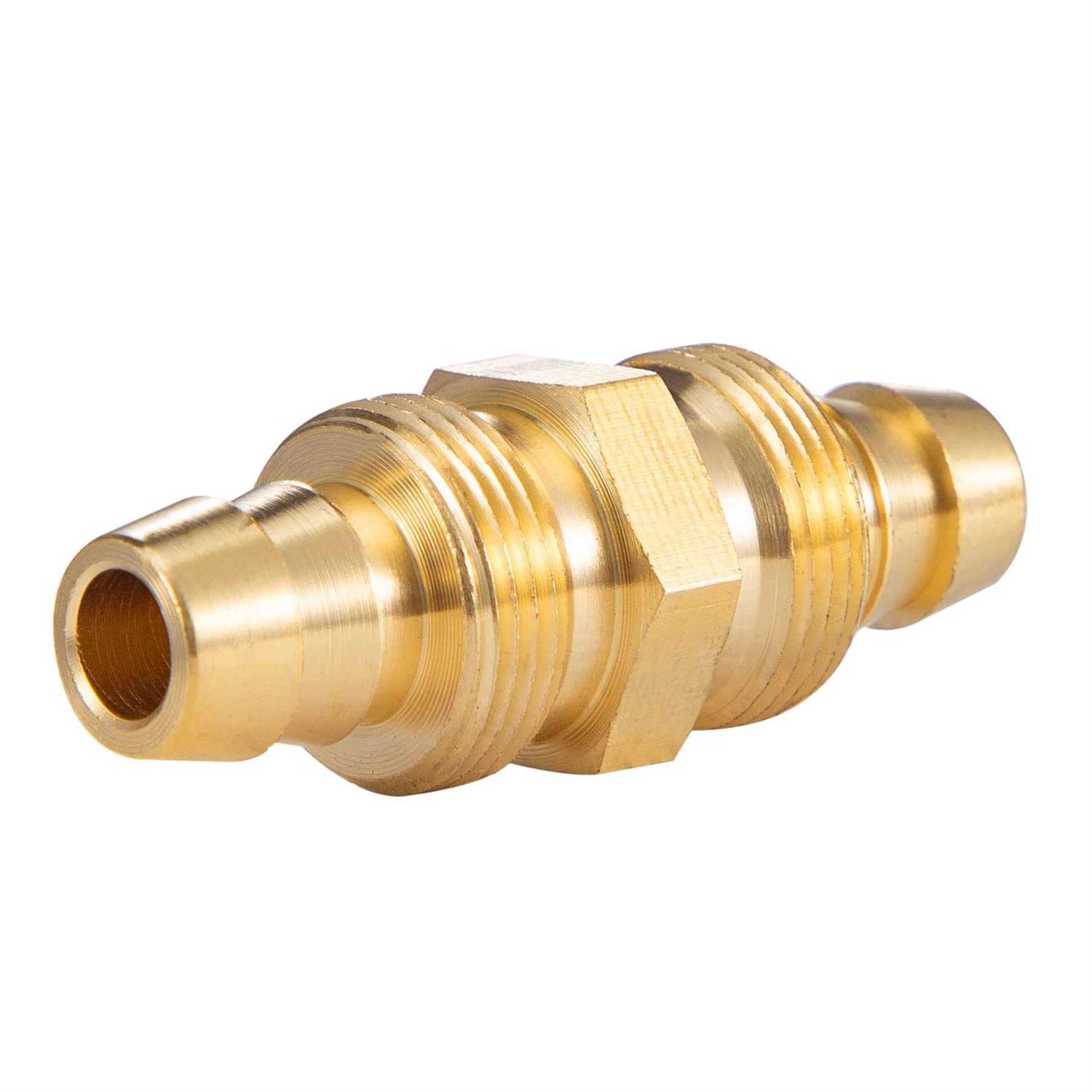 Breezliy Soild Brass Air Reusable Hose Splicer For 1/4-Inch ID Hose,Hose Air Hose Repair Fitting - Image 4