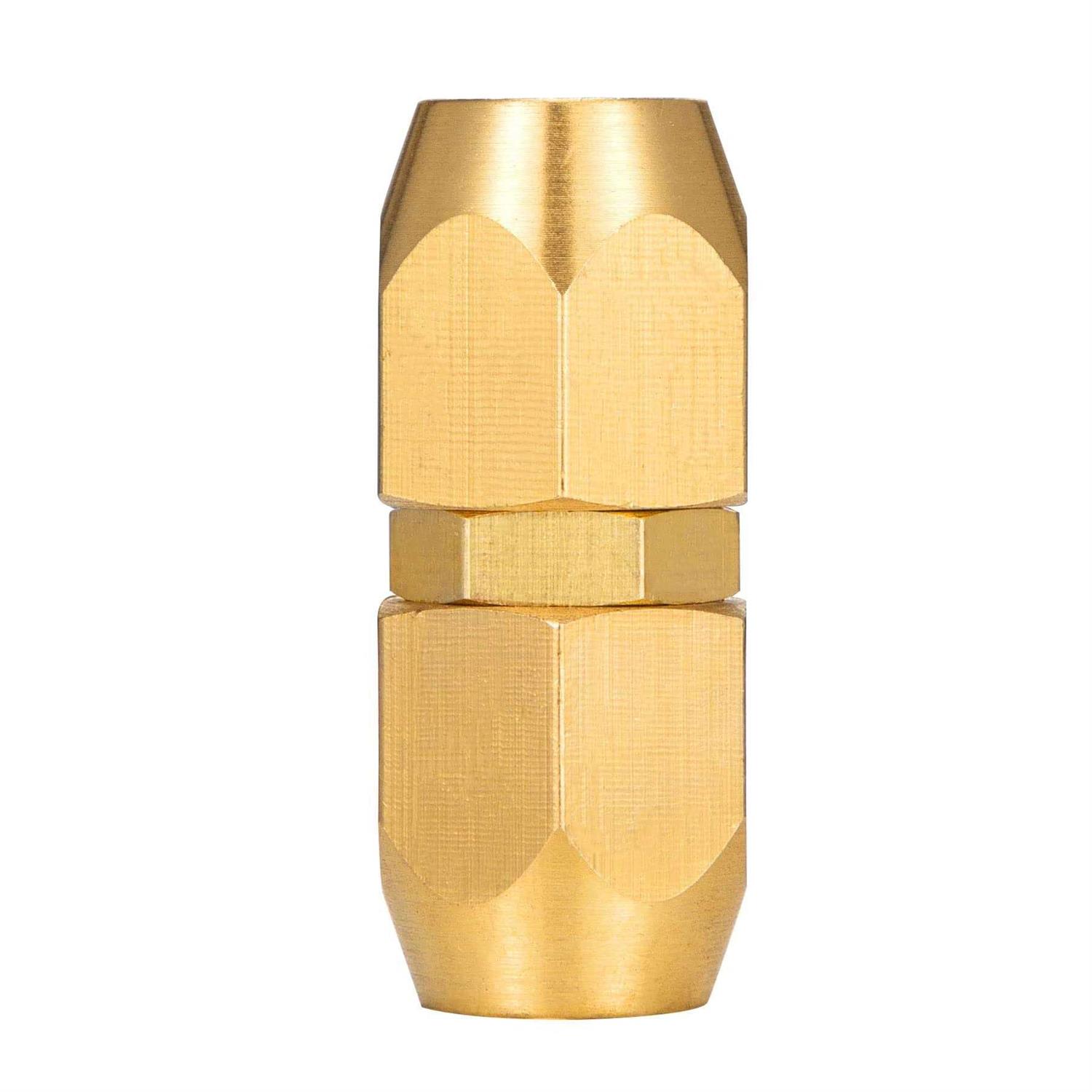 Breezliy Soild Brass Air Reusable Hose Splicer For 1/4-Inch ID Hose,Hose Air Hose Repair Fitting - Image 5