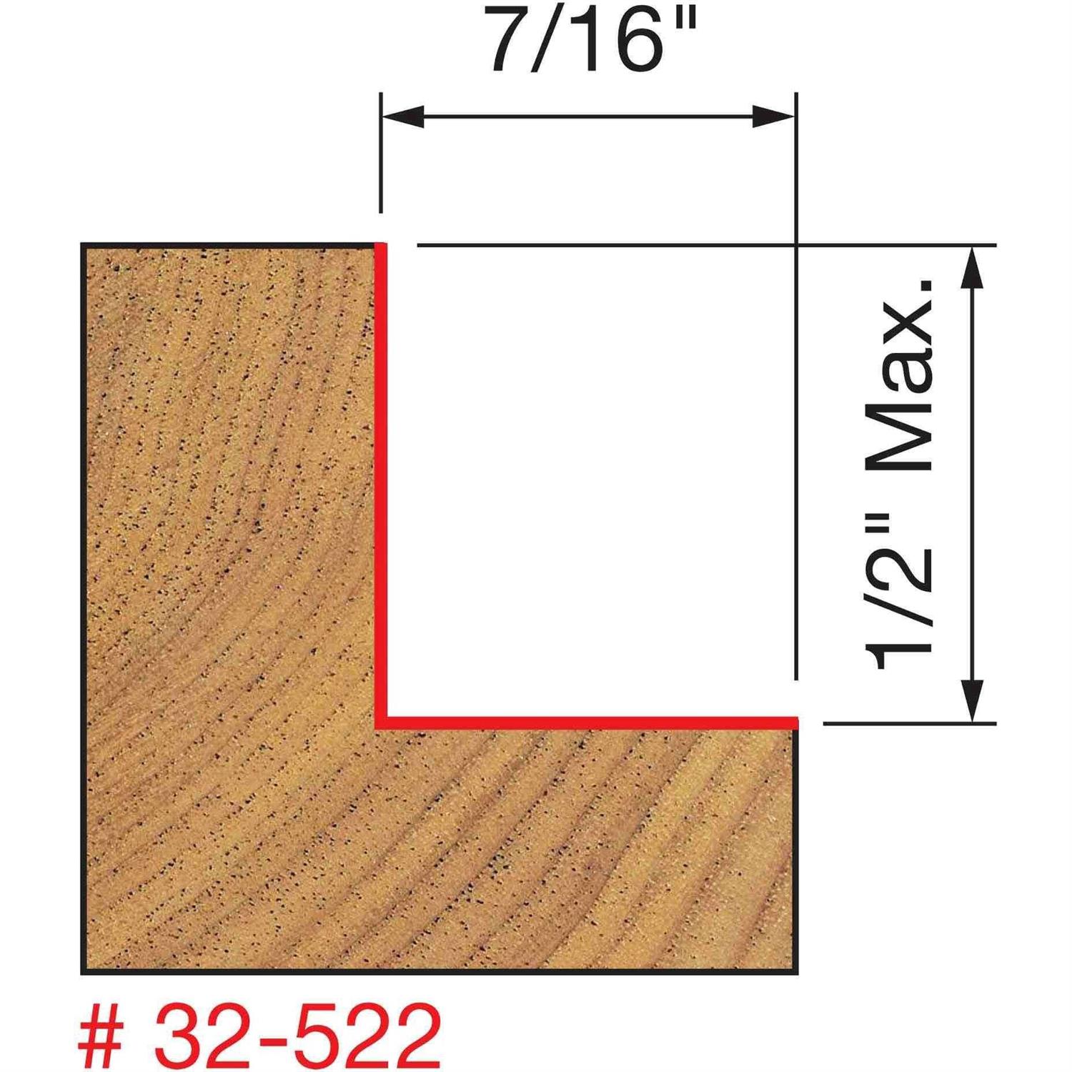 Freud Rabbeting Router Bit 32-522 - Image 4
