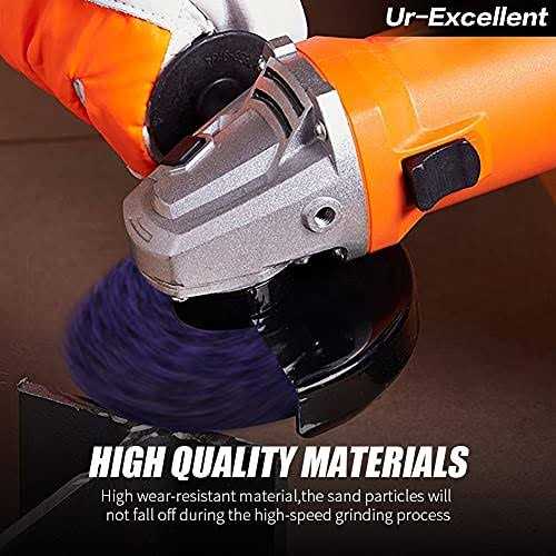 Ur-excellent Stripping Discs Rust Remover Wheel Remove Paint and Oxidation Poly Strip Wheel Disc Abrasive Angle Grinding Wheel - Image 3