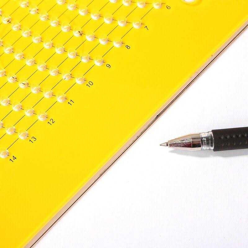 Bakelite High Hardness Cutting Jig 200J Model Circle Cutting Jig for Plunge Router, Yellow - Image 3