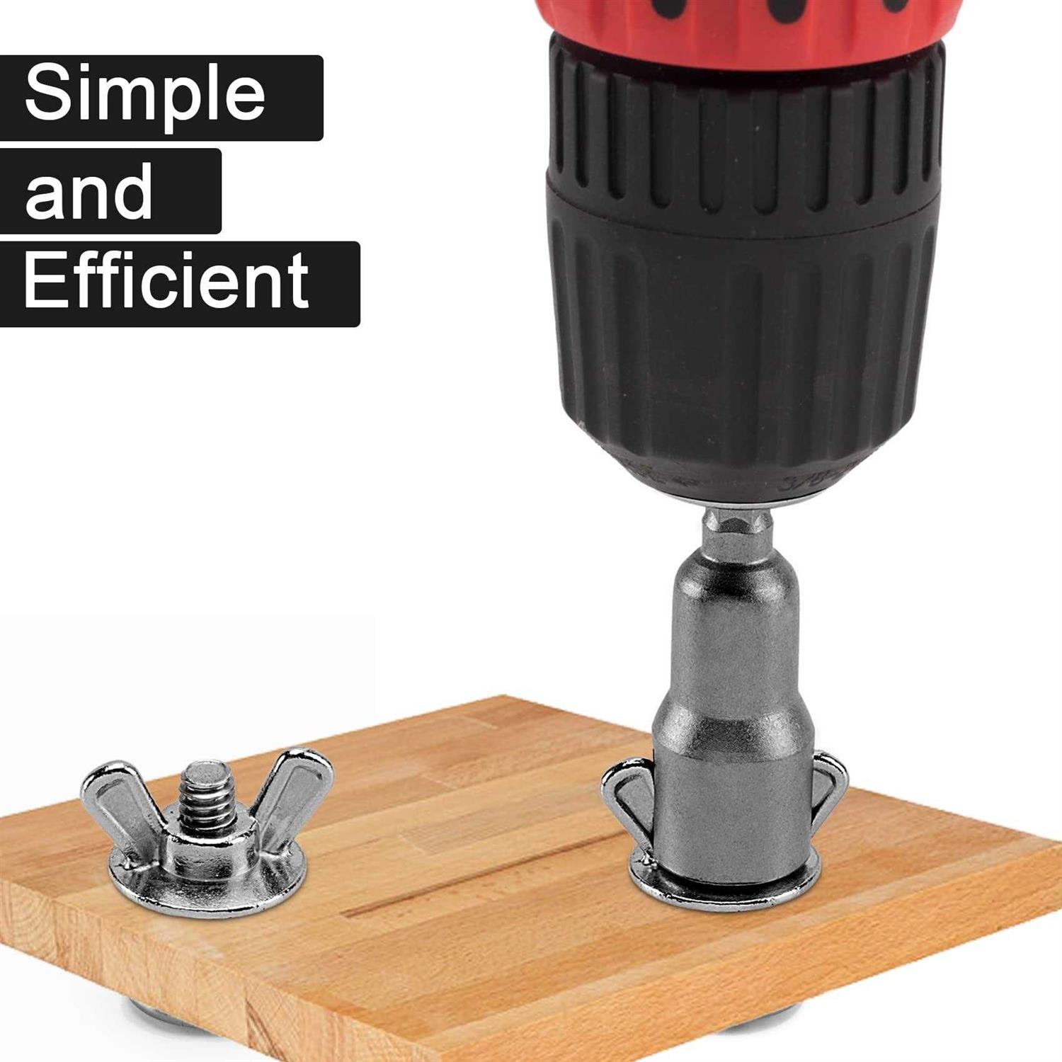 Pagow 1/4 Hex Shank Upgraded Large Slotted Hurricane Wingnut Driver - Image 4