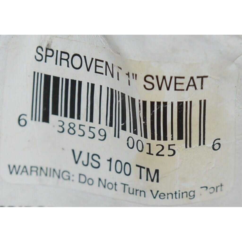 Spirotherm VJS 100 TM Spirovent Junior Air Eliminator - Image 5