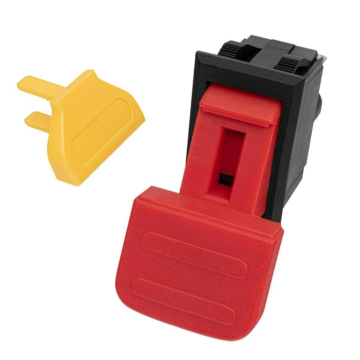 POWERTEC Safety Paddle Switch Dual Voltage 125/250v Smart Switch for Table Saw and Power Tool Safe Guard - Image 3