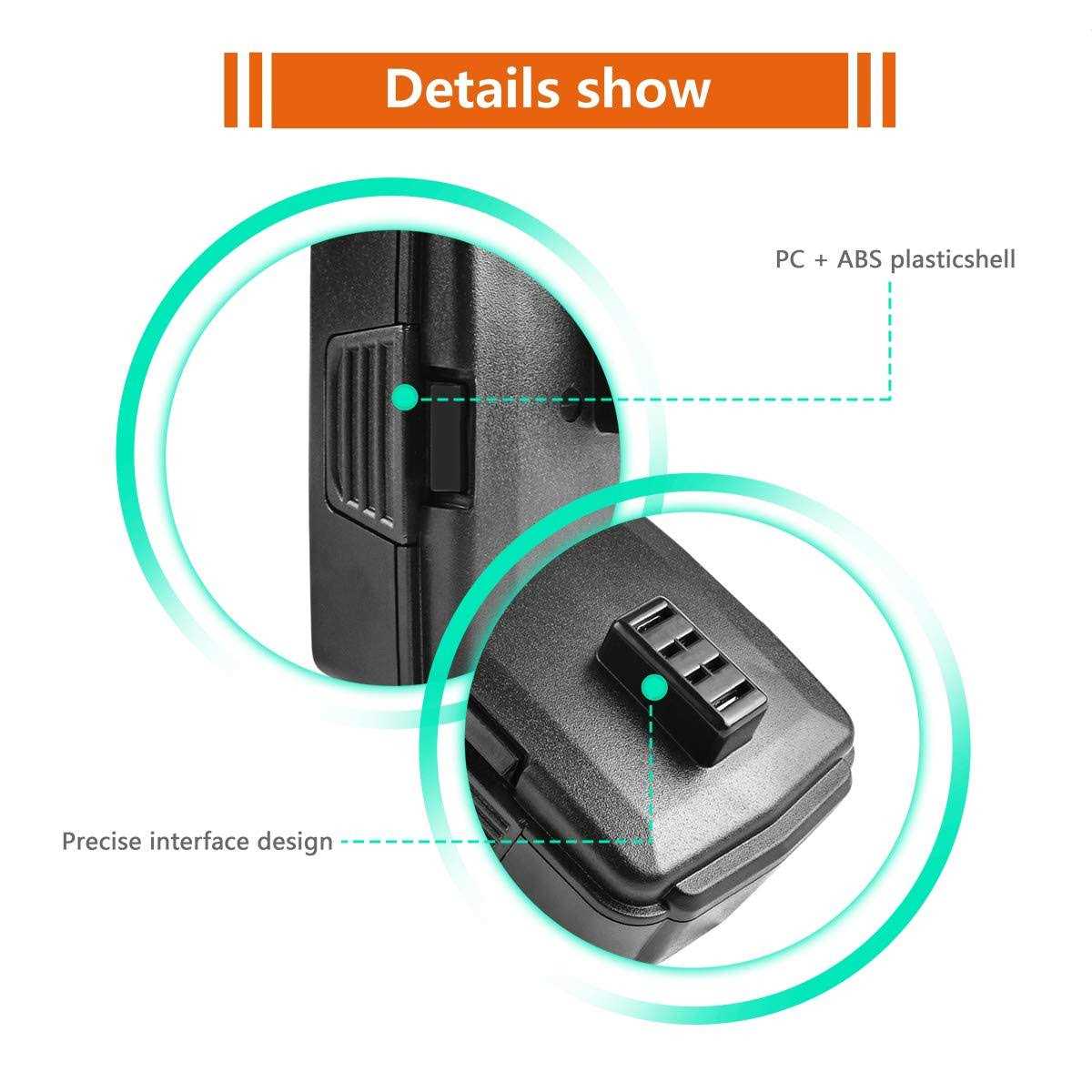 Upgraded 4000mAh CB120 Battery Compatible with Ryobi 12V Battery CB120L CB121L BPL-1220 130503001 130503005 Li-ion Power Tool Battery - Image 3