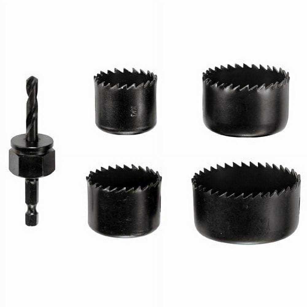 Wideskall 5 Pieces Hole Saw Assortment Kit Set - Image 4
