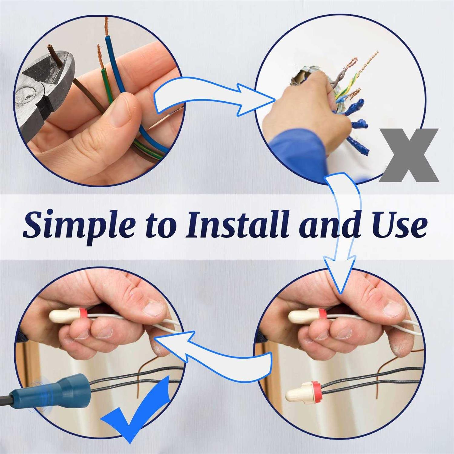 Wire Nut Twister, Wire Twister Tool, Wire Twisting Tool & Spin Twisting Wire Connector Socket, Wire Twister Tool for Drill and Wire Connector Driver - Image 4