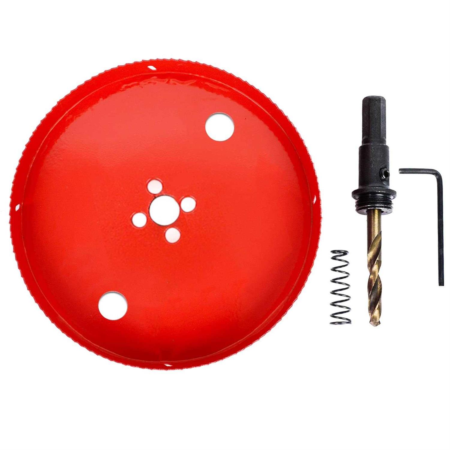 Bi-Metal Hole Saw HSS Hole Cutter Heavy Duty for Drilling Wood Plastic Plywood Ceiling Thin Metal - Image 5