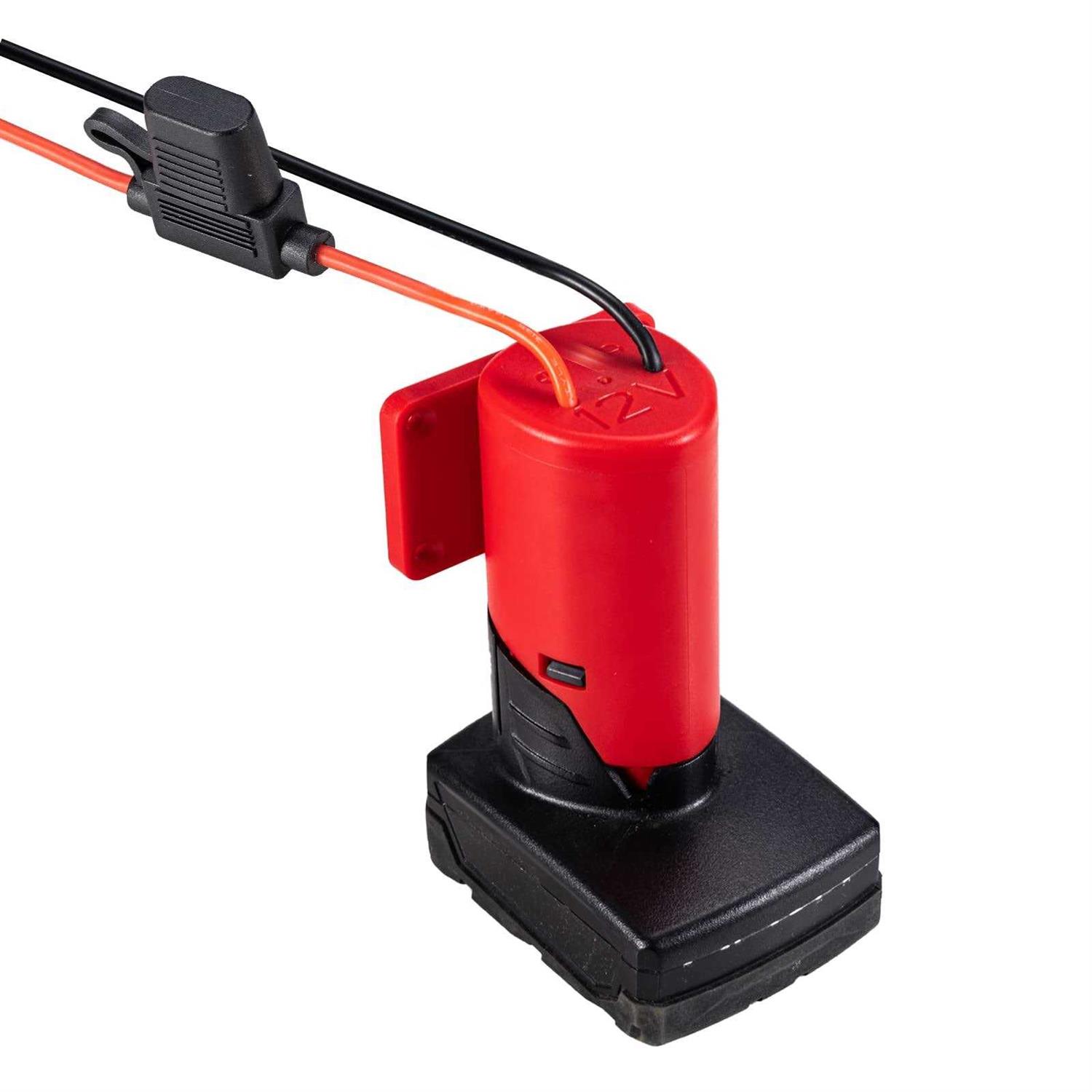 Upgraded Power Wheels Adapter for Milwaukee M12 12V Battery with Fuse & Wire terminals,Power Connector for Rc Car - Image 4