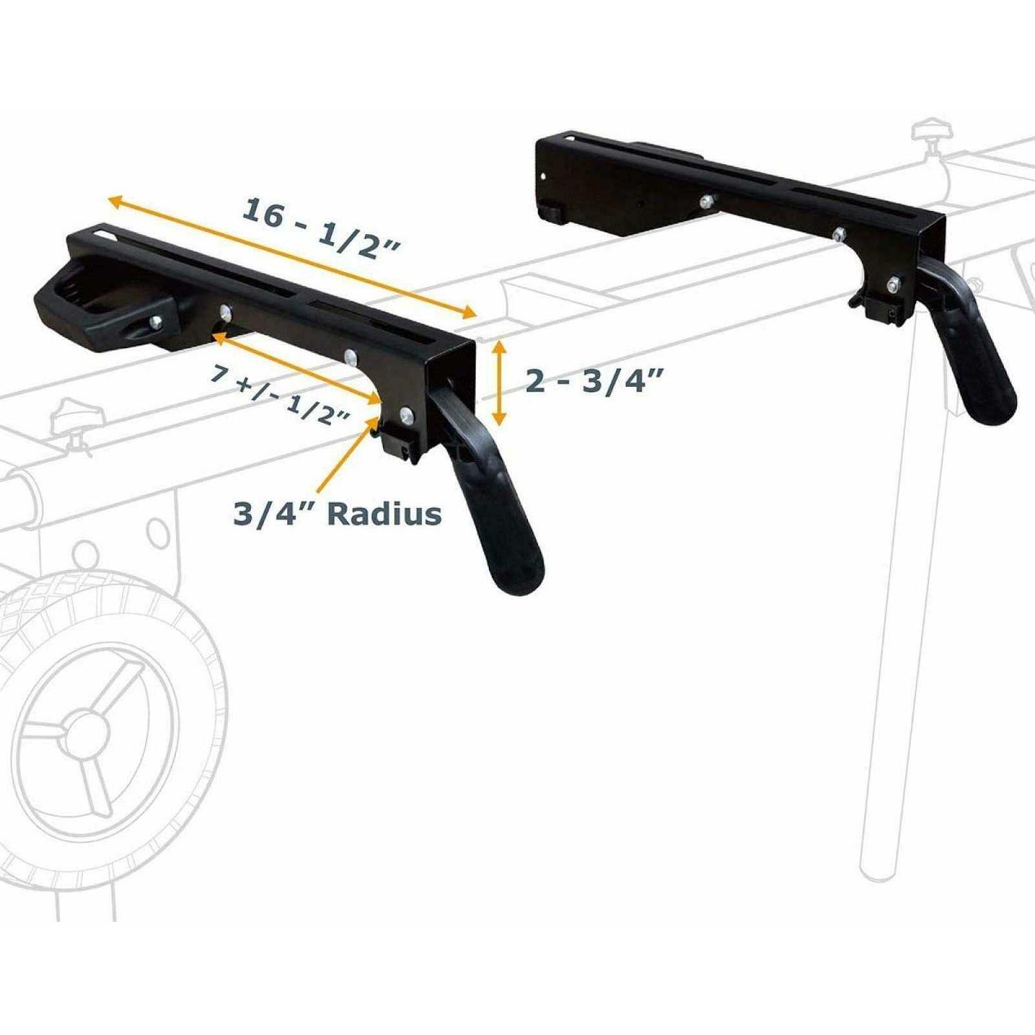 Powertec MT4000MBA Miter Saw Stand Mounting Bracket Assembly - Image 3