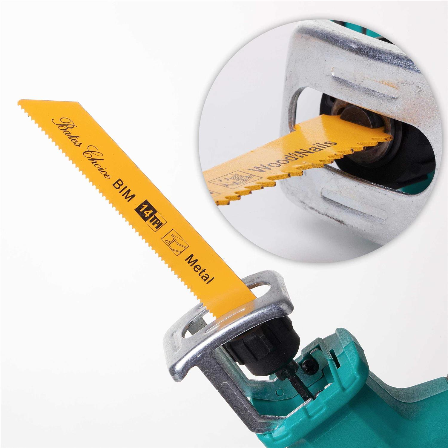 Bates Choice Bates Reciprocating Saw Blades 8 Pack 6 inch Saw Blade - Image 4