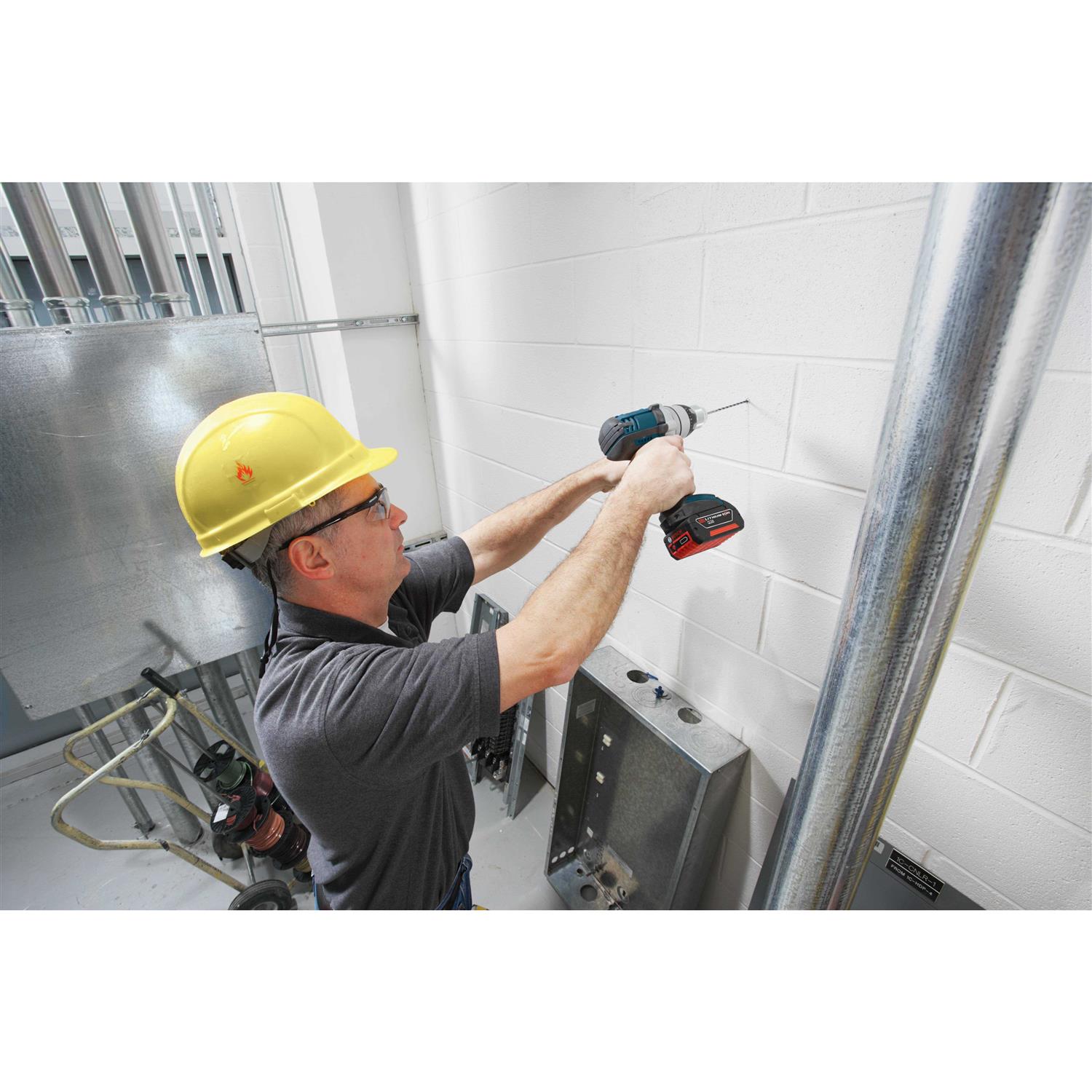 Bosch 5 pc. BlueGranite Turbo Hammer Drill Bit Set HCBG500T - Image 3