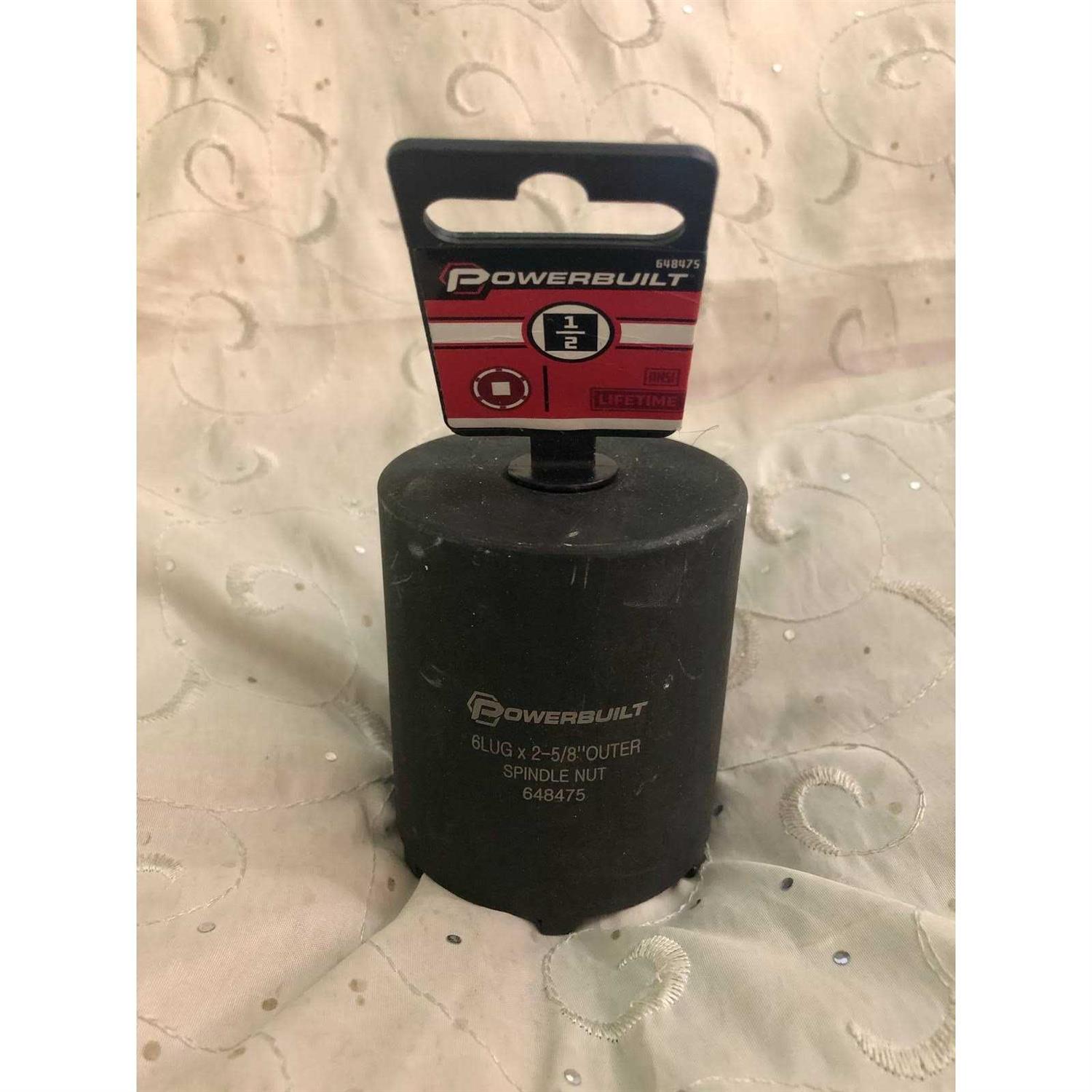 Powerbuilt 648475 6 Lug Spindle Nuit Socket - Image 2