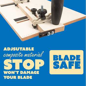 Taper Jig • Straight Line Ripping Jig for Table Saws with A 3/4” Wide by 3/8” Deep Miter Slot - Image 4