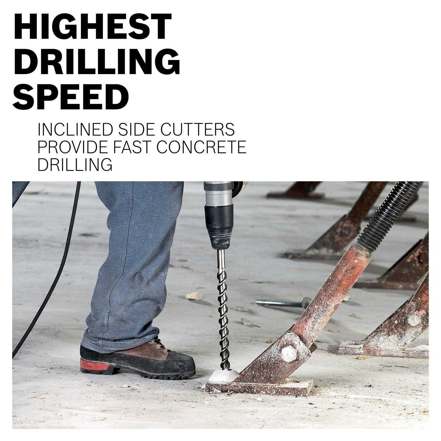 Bosch 1/2 X 21 in SDS-max Rotary Hammer Bit HC5011 - Image 4