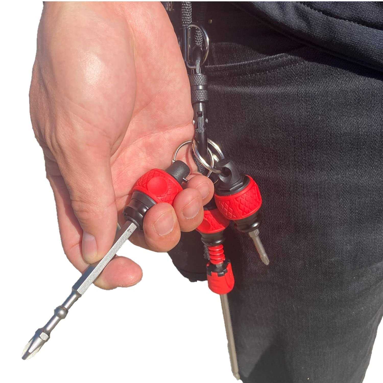 Vessel Ball Grip Carrying Bit Holder QB22RU - Image 5