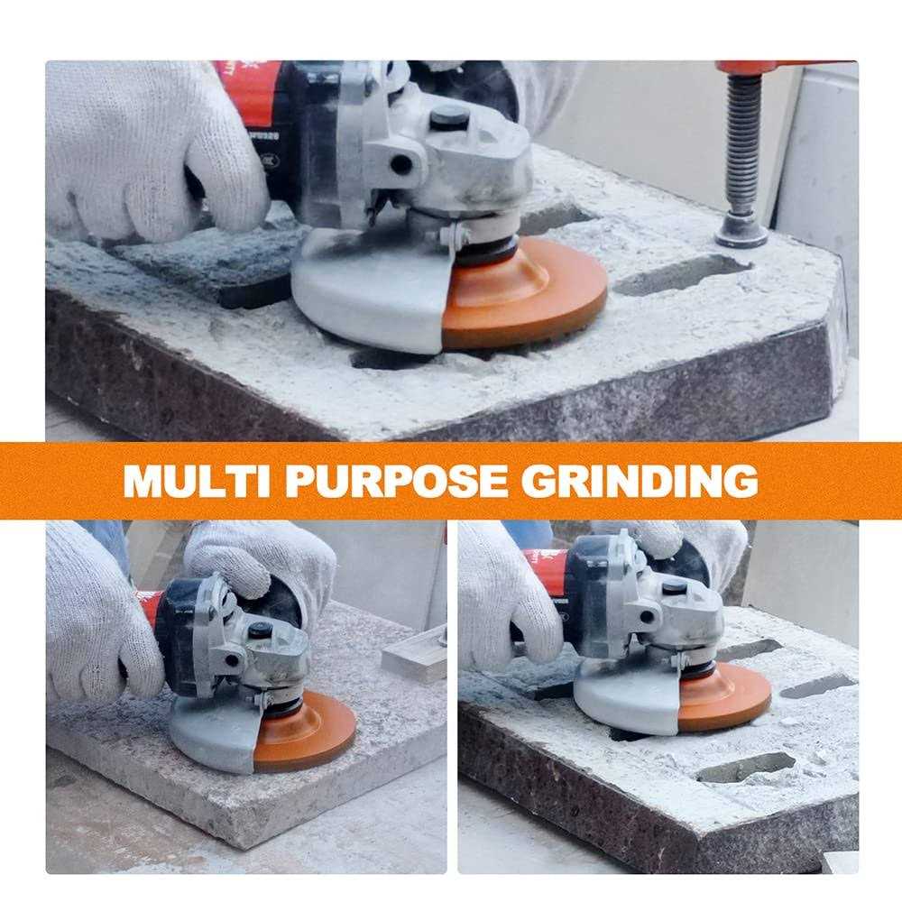Concrete Diamond Turbo Grinding Cup Wheel,BRSCHNITT Angle Grinder Diamond Turbo Row Cutting Wheel for Grinding/Polishing/Cleaning Surface - Image 3