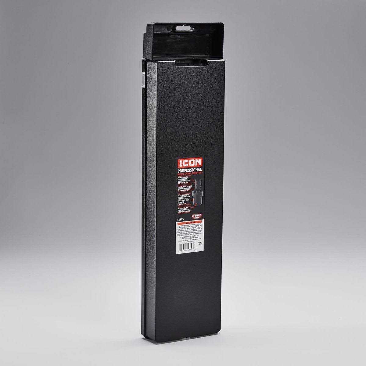 Icon 3/8 in. SAE Impact Swivel Socket Set - Image 2