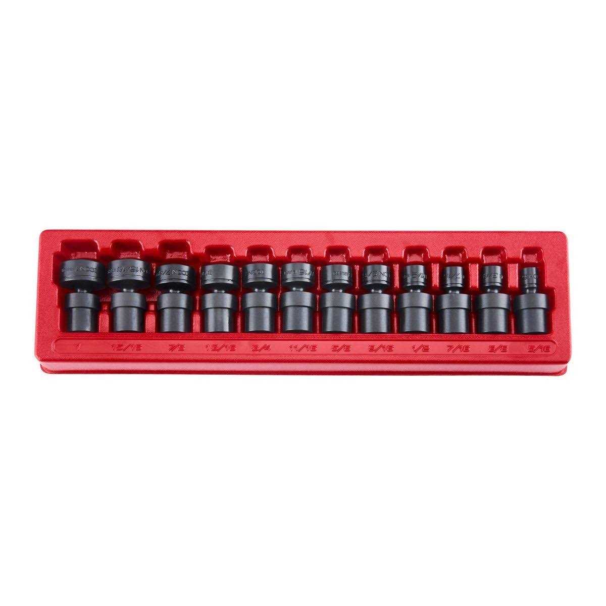 Icon 3/8 in. SAE Impact Swivel Socket Set - Image 3