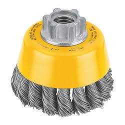 Dewalt DW49101 4 x 5/8-11 Hp .014 Carbon Crimp Wire Cup Brush - Image 5