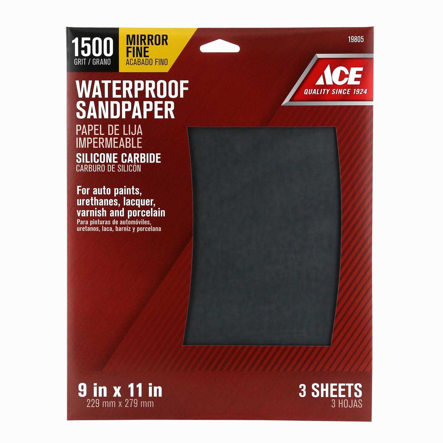 Ace Waterproof Sandpaper 9 X 11 - Image 5
