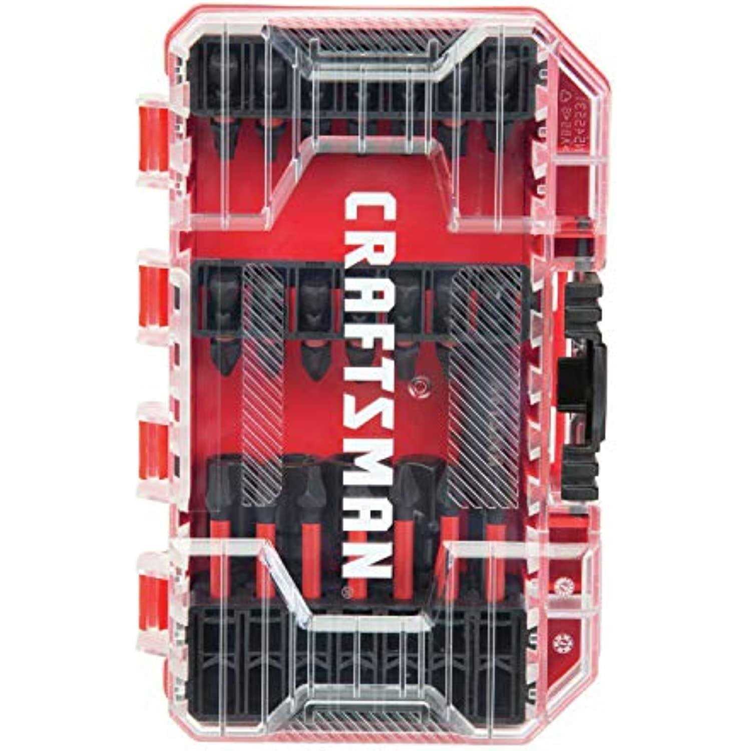 Craftsman Impact Rated Driver Bit Set Black Oxide 33 pc - Image 3