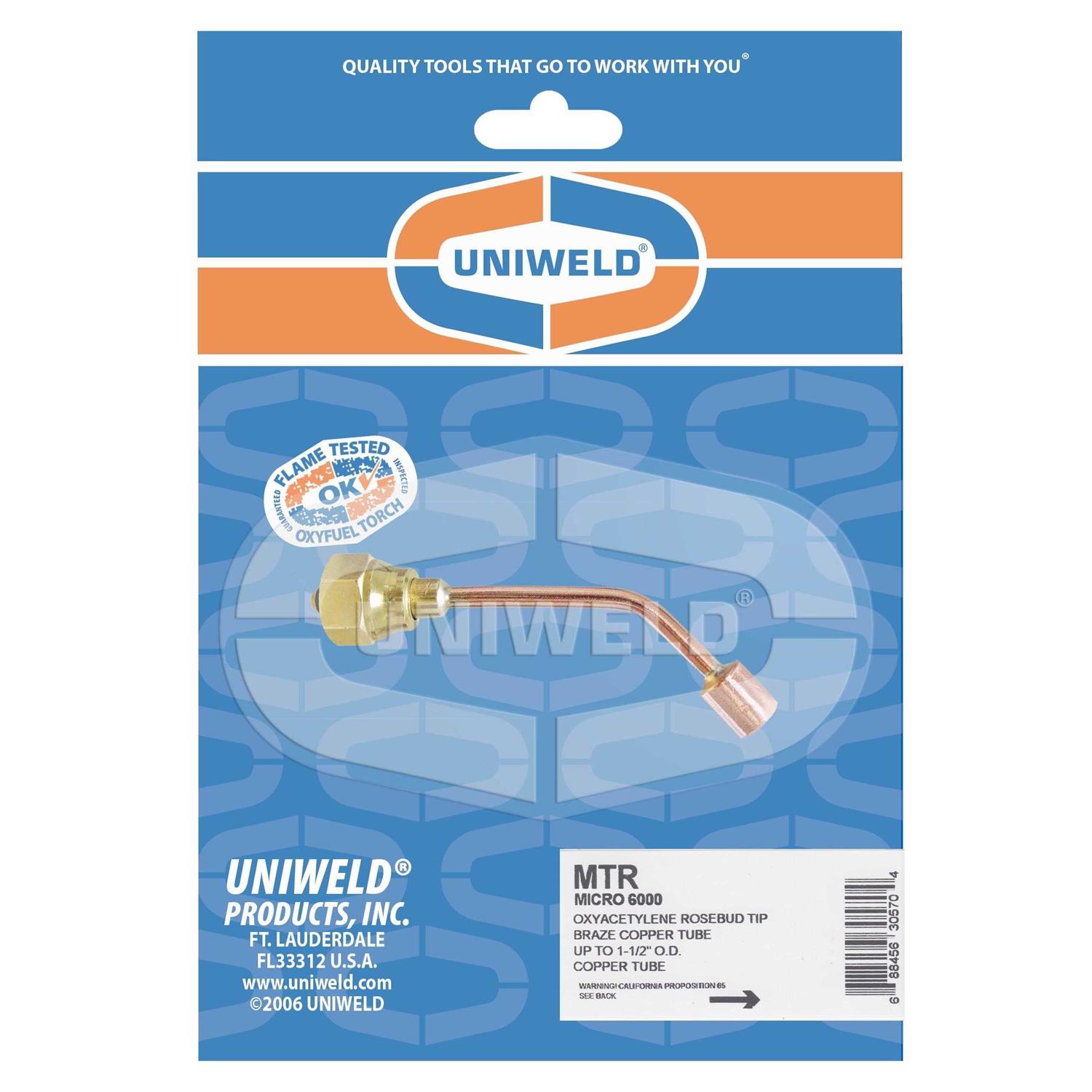 Uniweld MTR Micro 6000 Rosebud Tip - Image 4