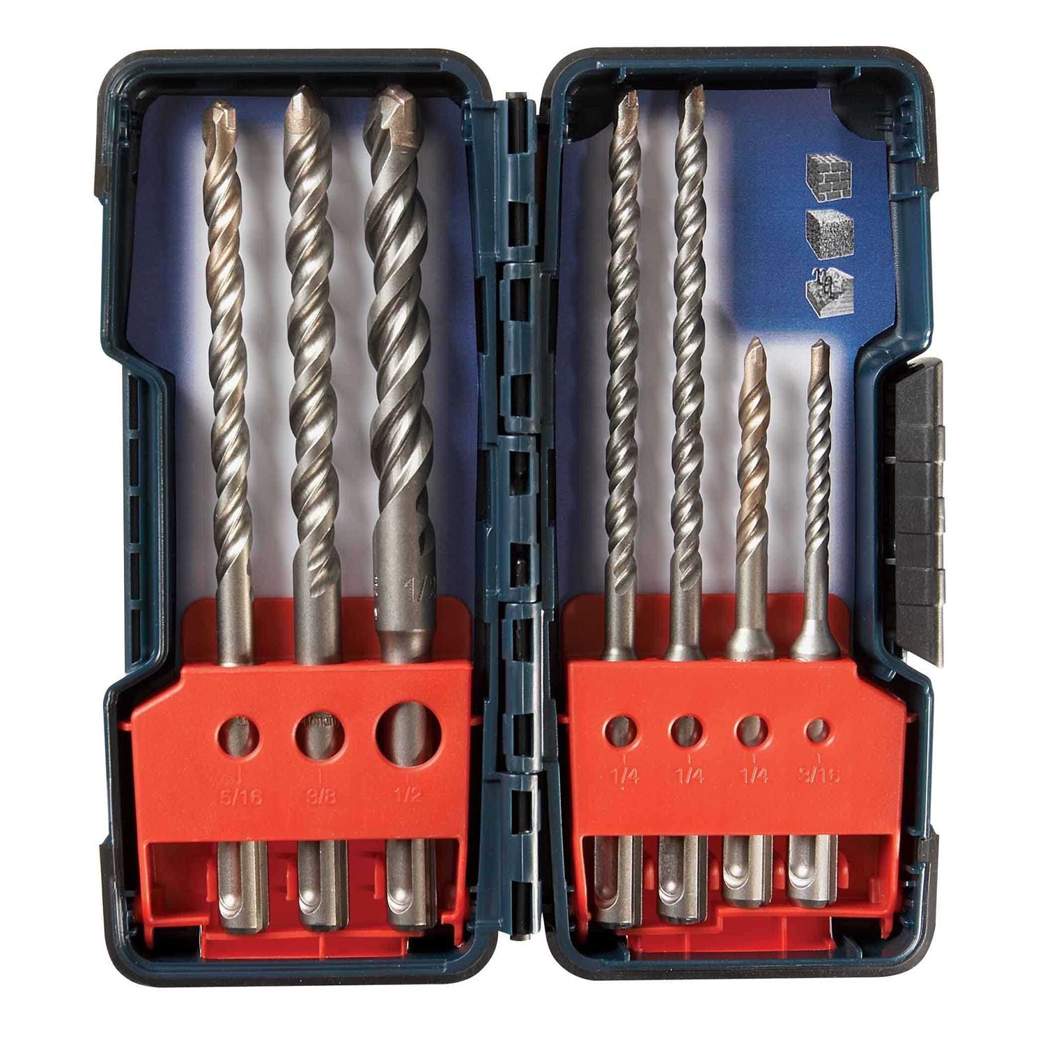 Bosch 7 Piece SDS-plus Rotary Hammer Drill Bit Set HCK001 - Image 5