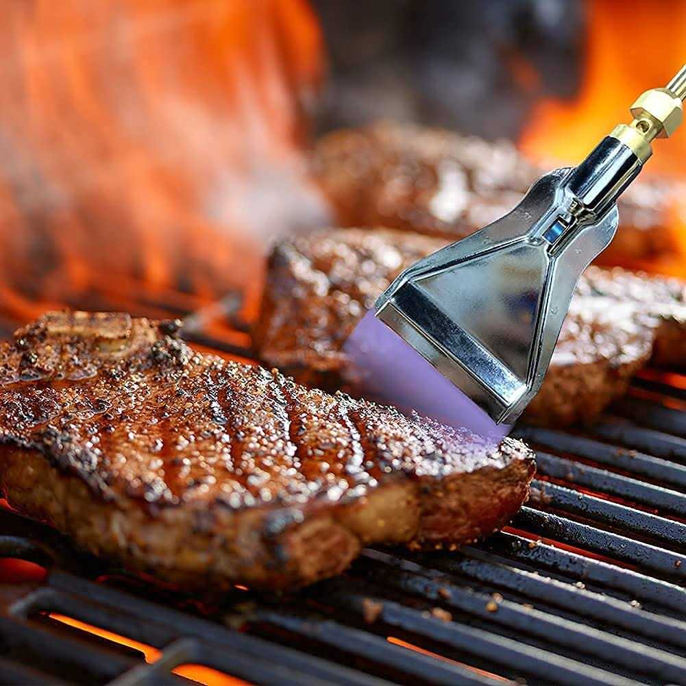 RTMMFG Brass Propane Torch Head Gas Cooking Grill Searing Head Attachment - Image 3