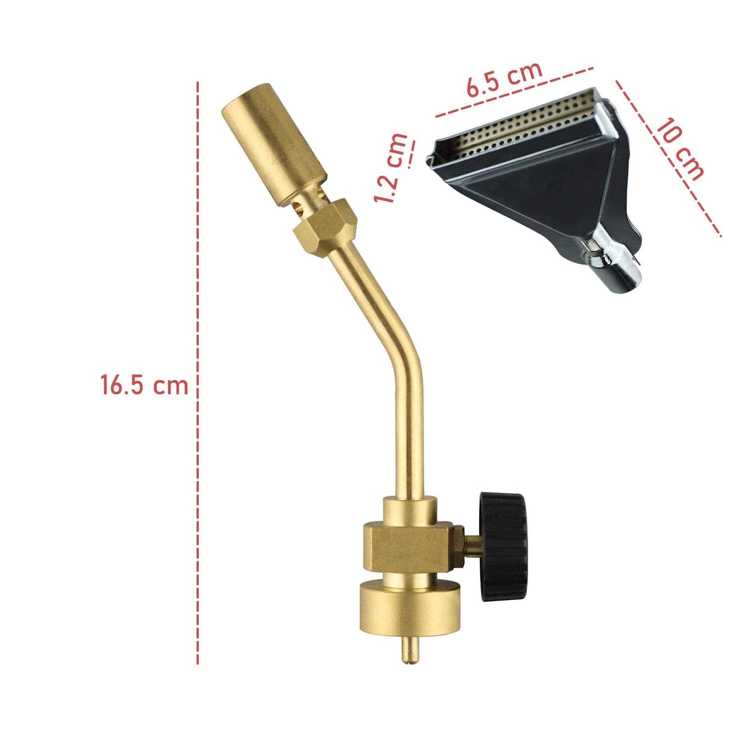 RTMMFG Brass Propane Torch Head Gas Cooking Grill Searing Head Attachment - Image 5