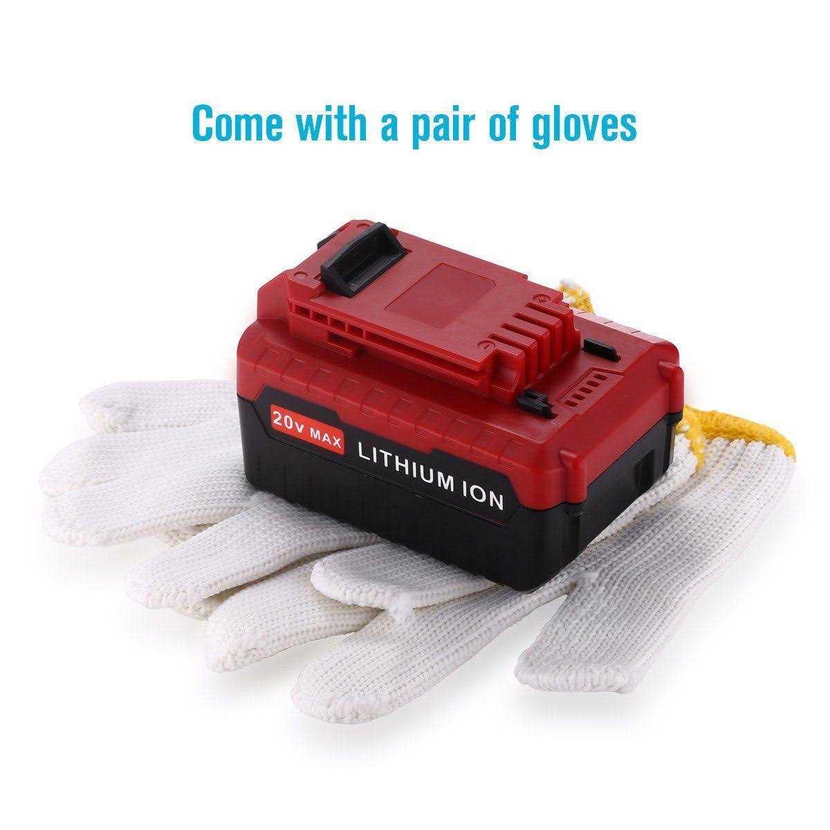 Powerextra 6.0Ah 20V High Capacity Lithium Battery for Porter Cable Pcc685l Pcc682l - Image 4