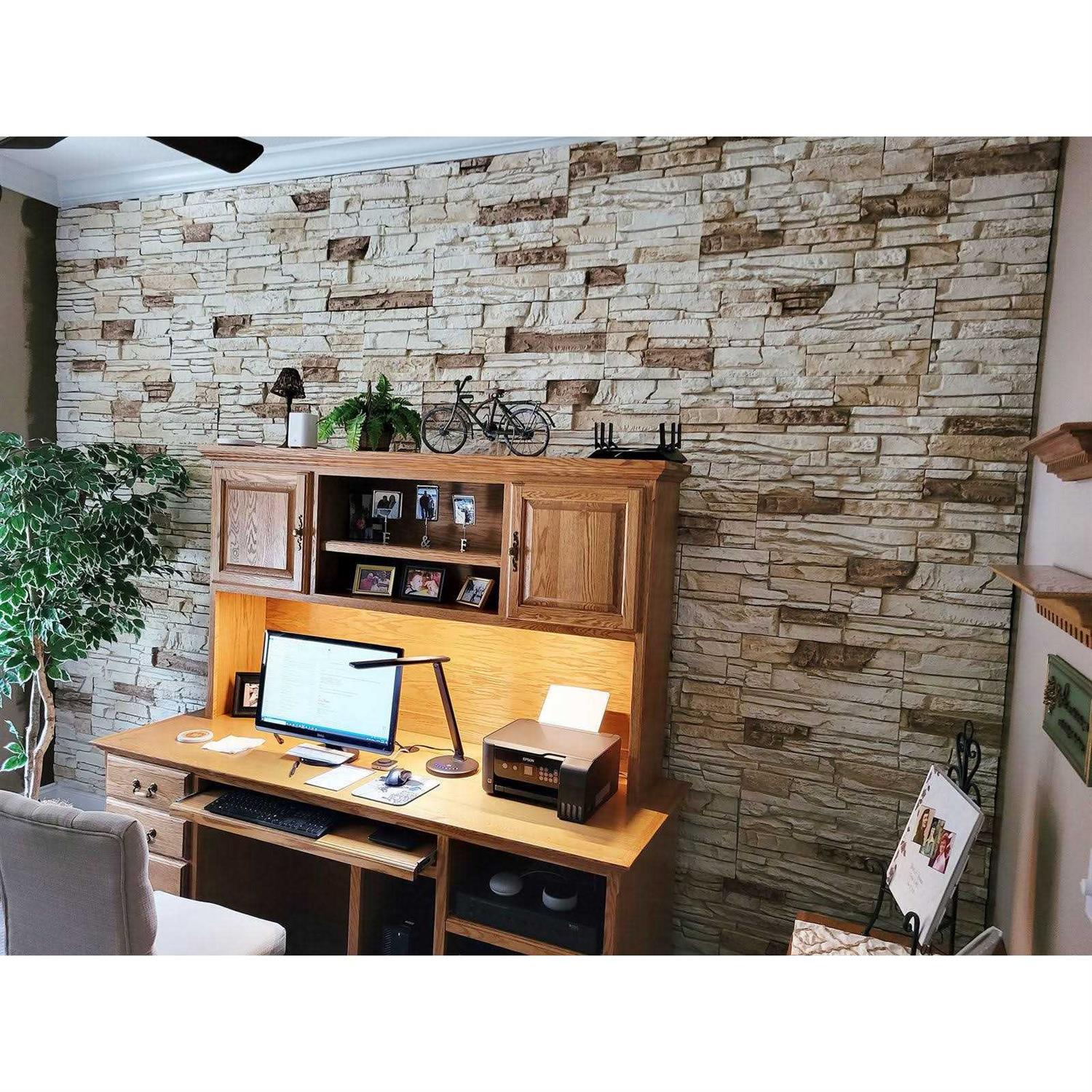 GenStone Faux Stacked Stone Panel - Image 2