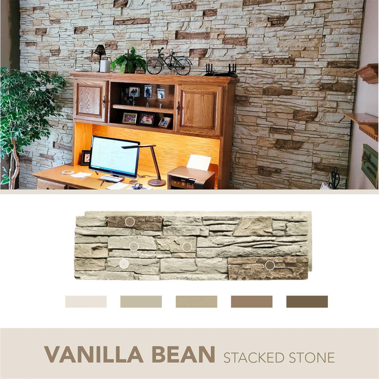 GenStone Faux Stacked Stone Panel - Image 5