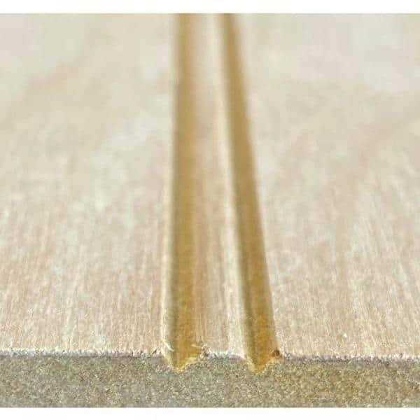 Columbia Forest Products 1/4 in. x 4 ft. x 4 ft. PureBond 1-1/2 in. Beaded Plywood Project Panel - Image 4